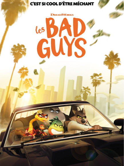 Affiche du film Les bad guys