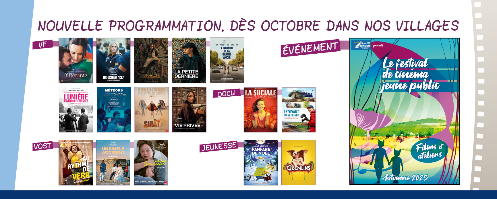 Programmation octobre